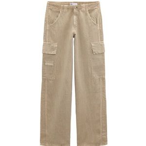 Zara mid rise cargos size 6